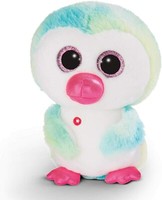 Nici Glubschis Kuscheltier Pinguin 25Cm PlüSchtier Glitzeraugen Schmusetier Blau