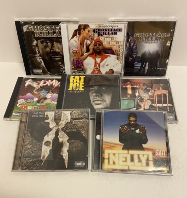 Ghostface Killah/ Redman / Fat Joe CD Lot Of 8 + DMX and Nelly