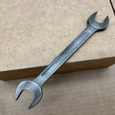Vintage Westline Open End Wrench 3/4 x 5/8 Made In  USA Drop Forged Good Shape