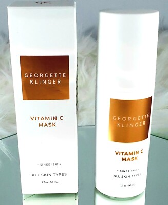 Georgette Klinger Vitamin C Mask Brighten Revitalize FULL SIZE 1.7oz NEW Ret $36