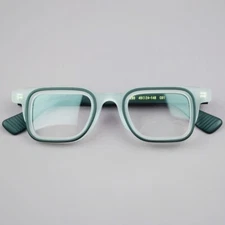 Matte Acetate Retro Reading Glasses Women Men Square Eyeglasses Frames  Eyewear