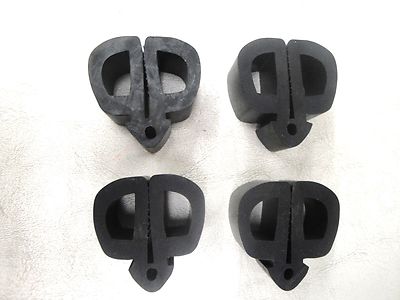 69 70 1969 1970  MERCURY COUGAR  RUBBER HOOD BUMPER SET 4 PIECES  NEW *