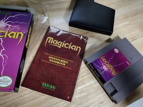 Magician RPG NES CIB New Open Box Condition