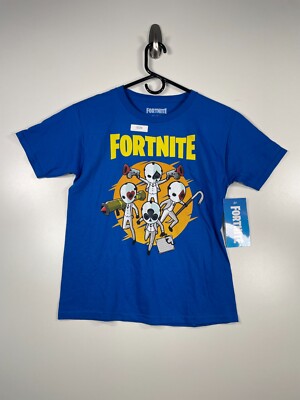 BNWT Fortnite Kids Boys All Suits Battle Royale Wild Cards T Shirt