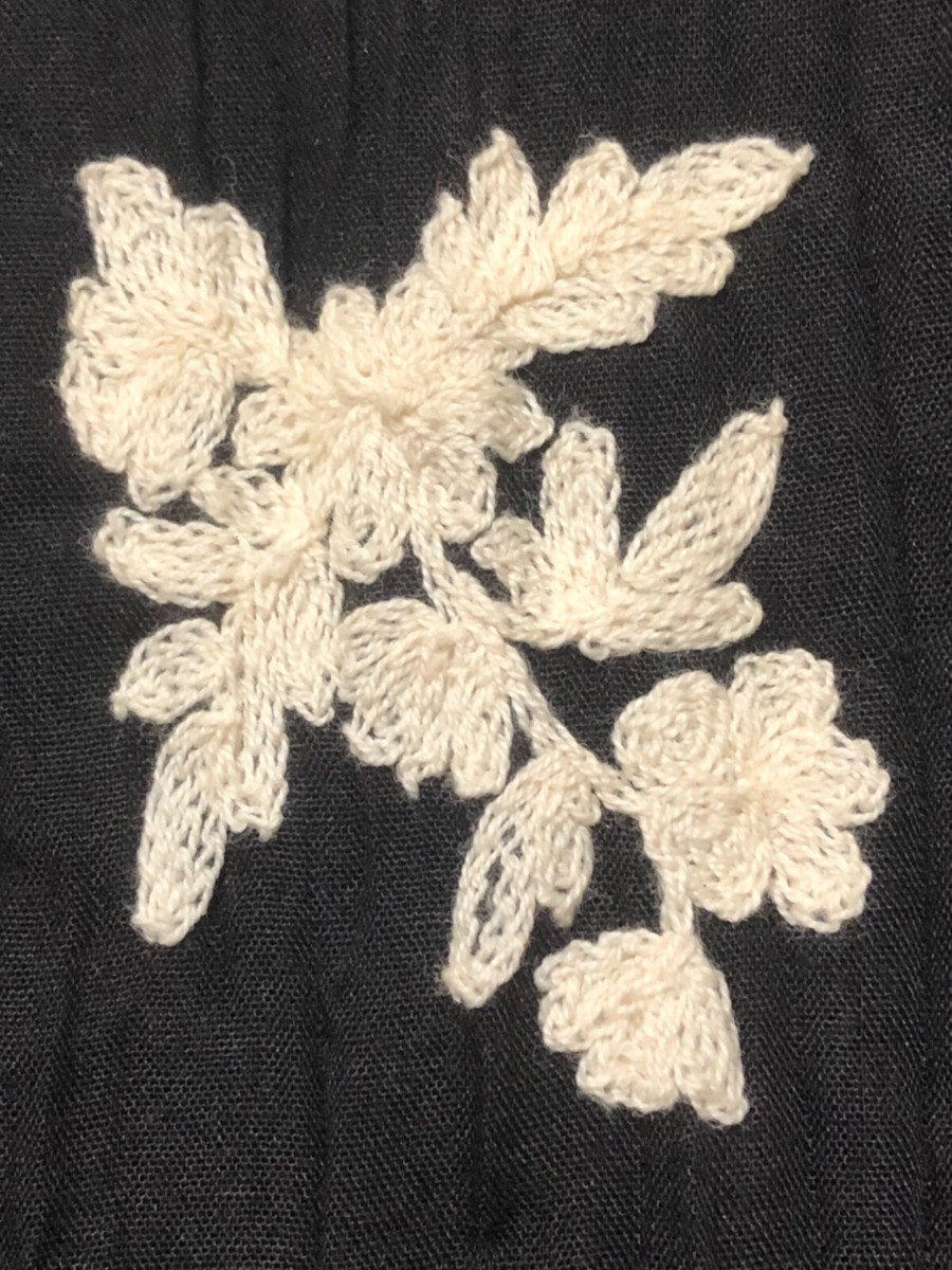 Beige by Eci Dress Black with Cream Embroidery Size M (E) | eBay Beige by Eci Dress Black with Cream Embroidery Size M (E) | eBay