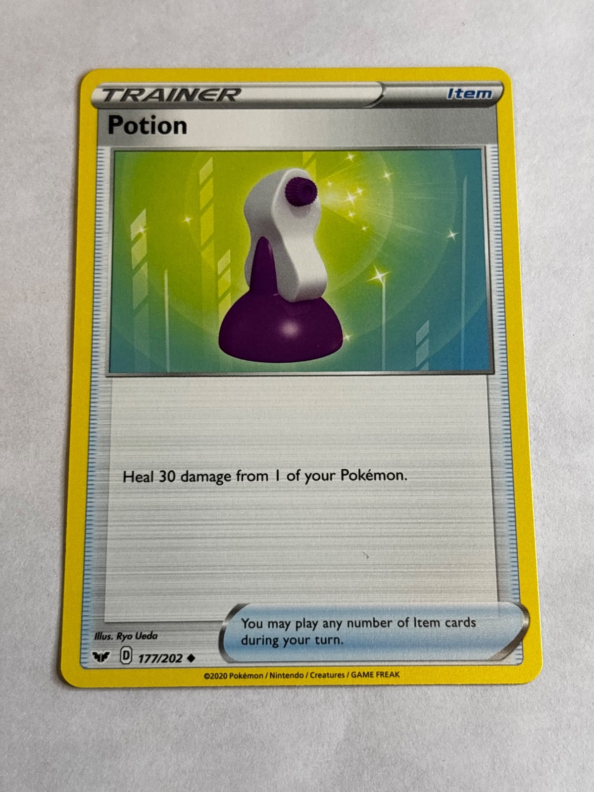 Potion Uncommon SWSH01: Sword & Shield Base Set 177/202 NM
