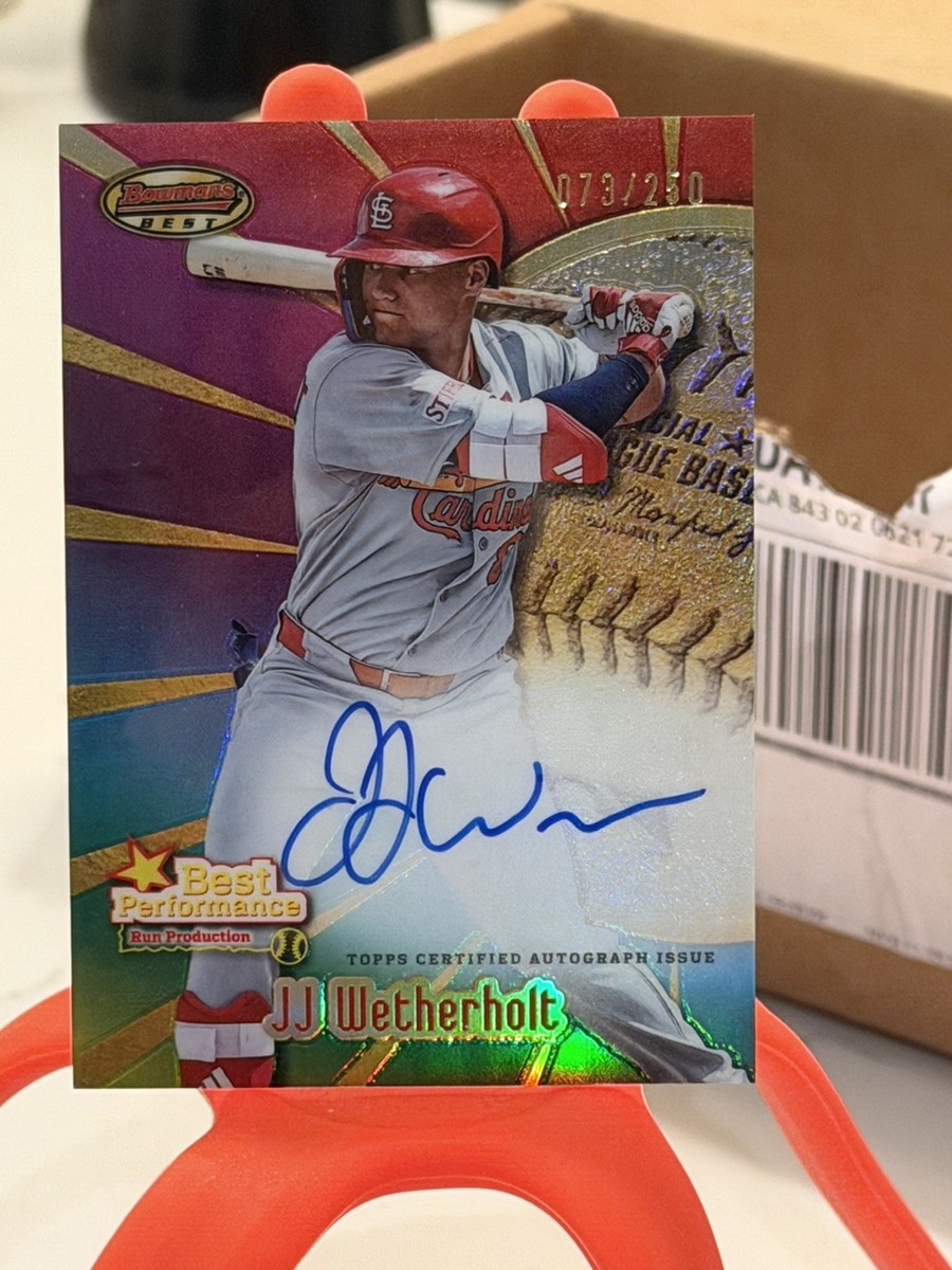 🔥 Start! '25 Bowman's Best JJ Wetherholt Best Performance Auto
