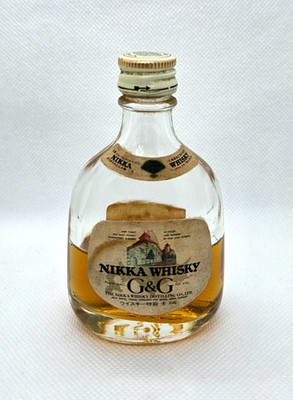 Nikka G&G Gold Blended Whisky Whiskey Distillery Japan 50ml 43%Vol. Miniature
