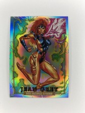 2024 Marvel Masterpieces 92 Platinum Jean Grey Rainbow Card #46 NM X-Men Skybox