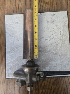 Lunkenheimer 2 1/2" Fire Alarm steam whistle