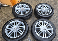 Renault Clio Mk3 Facelift 09-12 16" Alloy wheels Grey Set 205 55 R16