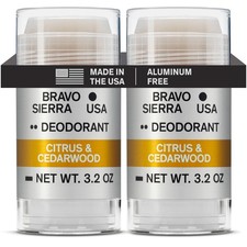 Aluminum-Free Deodorant for Men by , 2-Pack - Contains Natural Ingredients   ...