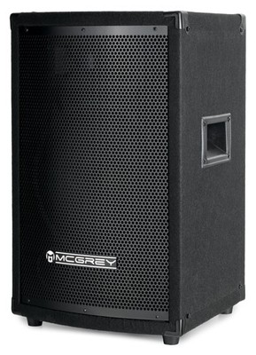 McGrey DJ PA Disco Lautsprecher Monitor Speaker Box 10'' (25cm) Subwoofer 400W