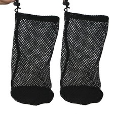 2-Pack Golf Ball Pickleball Mesh Bag, Golf Balls Bag 2-Pack, L: 5.9x11-inch