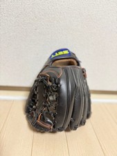 ZETT Hard Baseball Glove Blue Label Finger Flex BPG11416 Infielder Leather