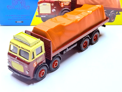 CORGI LEYLAND 8 WHEEL RIGID TRUCK WITH LOAD J & A SMITH 24501 MIB 1:50