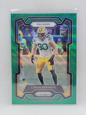 Lukas Van Ness 2023 Prizm Football Green Wave Prizm Rookie #336 NrMt