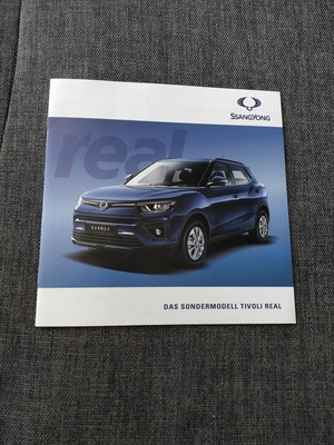 Ssangyong Tivoli Real Prospekt, Deutsch, 10/19, 8 Seiten