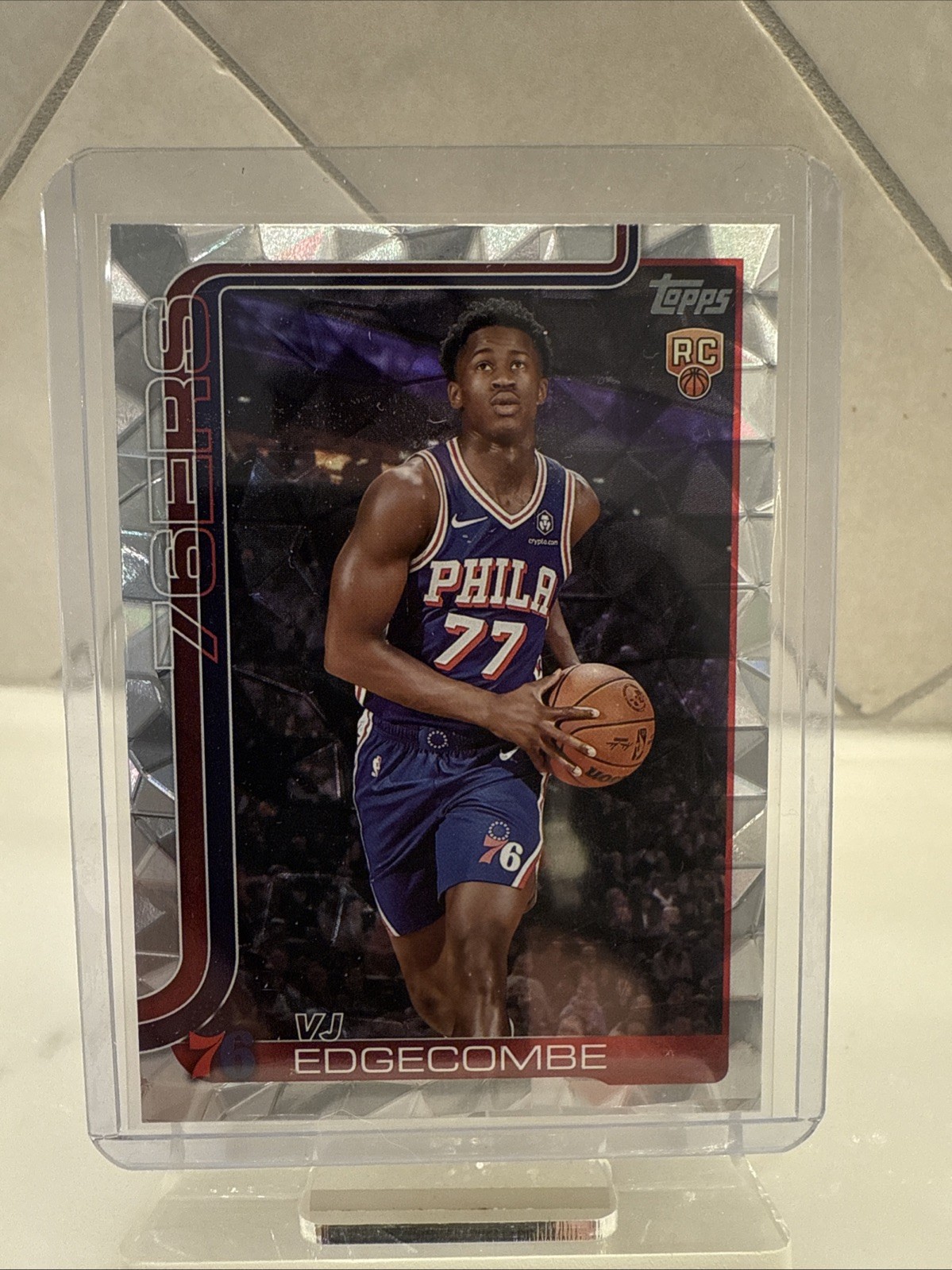 VJ Edgecombe 2025 Topps #203 Diamante Foil Price Guide - Sports Card  Investor