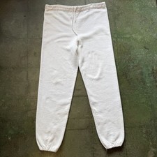 Vintage White Georgia Branded Sweatpants Made In USA Mens XL