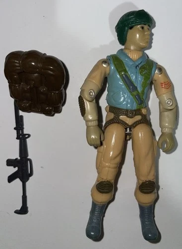 Vintage 1980s 1990s G.I. GI Joe Cobra Lot 3.75 ARAH Action Figure Lot Airborne