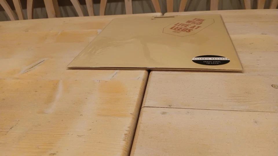 THE WHO - LIVE AT LEEDS VINYL LP ©05 US All Inserts + Poster NEAR MINT 150g RE - Image 4 of 4