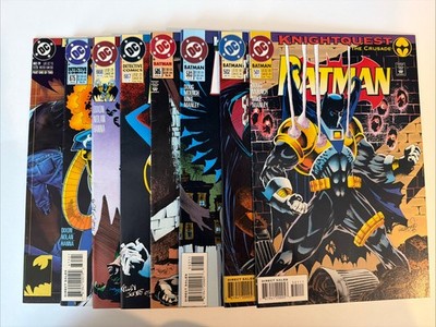 Batman Knightquest Lot of 9 DC Comics 1993+ Azrael VF+ or higher!