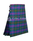 Clan Wood Tartan 8 Yard Scottish Kilt - Made to Order By Celtic Attire