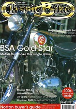 Benelli 750-6 Sei BSA DBD34 Gold Star Honda CB750 K1 Norton Dominator 88 De-Luxe