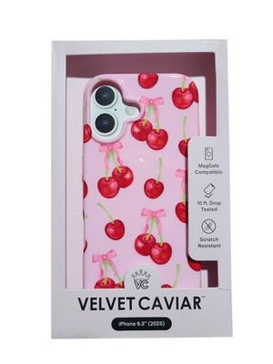 Velvet Caviar iPhone 17 MagSafe Case - Sweet Cherry