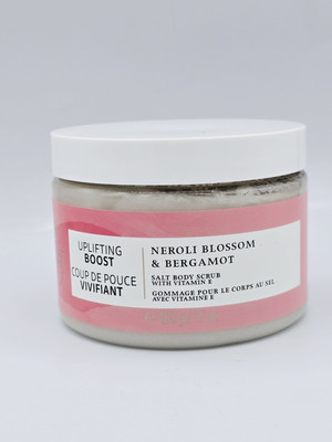 Bath & Body Works UPLIFTING BOOST Neroli Blossom & Bergamot Salt Body Scrub NEW