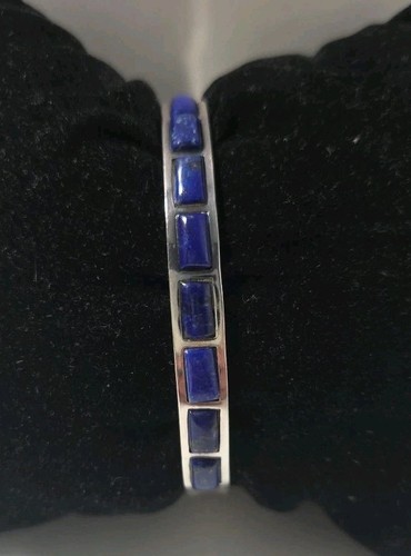 Jay King Mine Finds Lapis Lazuli Sterling Silver Cuff Bracelet DTR - Picture 2 of 11