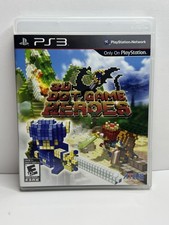 3D Dot Game Heroes (Sony PlayStation 3, 2010) CIB Complete with Manual PS3