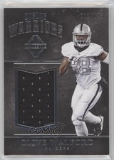 2017 Panini Majestic Unsung Warriors Materials /125 Clive Walford #UW-22 0v9