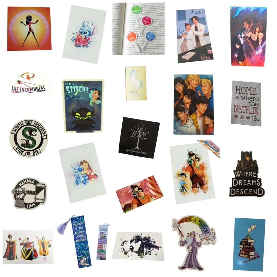 PICK-1 Kal-Elle Fandom FOTM Litjoy Exclusive Print/Magnet/Sticker Disney Art