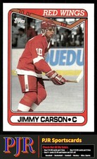 Jimmy Carson 1990-91 Topps #231b Detroit Red Wings