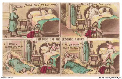 ASGP5-0290-HUMOR - HABIT IS SECOND NATURE