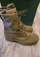DANNER TANICUS  8" COYOTE  DRY TACTICAL MEN'S BOOTS 55317 SIZE 13D "NEW (O10)