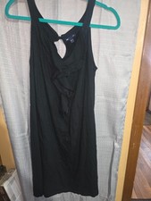 1xl women's black gap dress