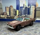 Hot Wheels Redline 1968 Original 16 Custom Barracuda Copper, HK Version