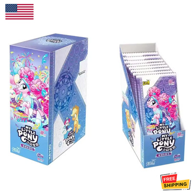 Kayou My Little Pony-8 Anime 15th Anniversary Collection Cards Box 18 Pack US