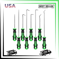 8-Piece Mini Hook and Pick Set, 4PCS 8.6'' & 4PCS 5.7'' Precision Automotive Pic