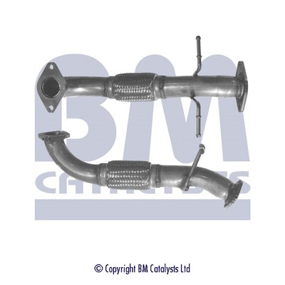 BM Catalysts Abgasrohr FüR Volvo V50 MW C30 544 Ford Focus C-Max Da_ HCP DP-image