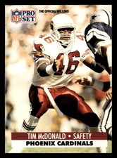 Tim McDonald 1991 Pro Set #264 Phoenix Cardinals FOOTBALL *222