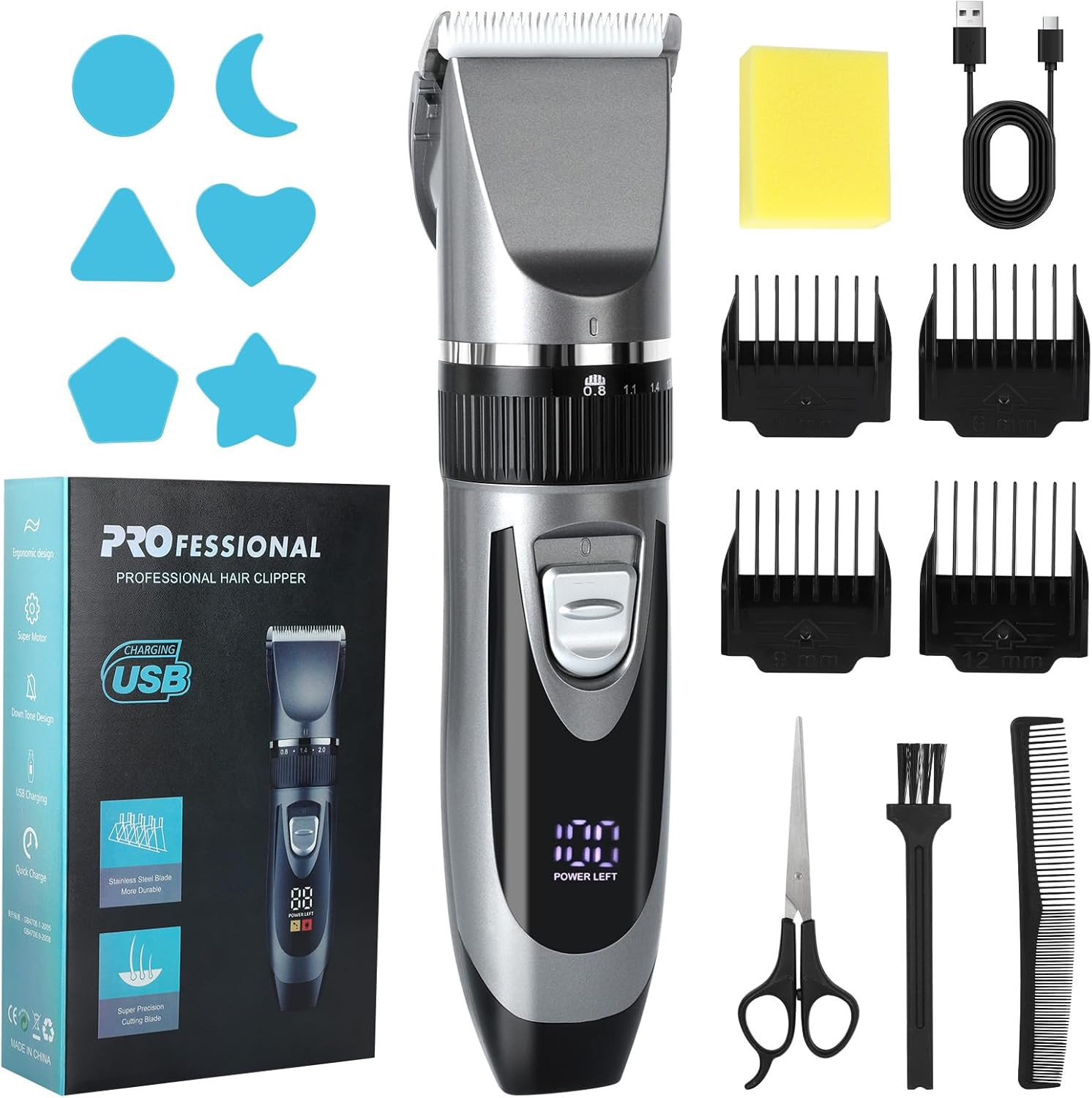 Recensione: Tagliacapelli Uomo Professionale e Rasoio Barba Elettrico