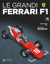 LE GRANDI FERRARI F1 1:24 FERRARI 246 F1-66 - LORENZO BANDINI - 1966 N.#75