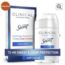 Secret Clinical Strength Antiperspirant Deodorant for Women  1.6oz