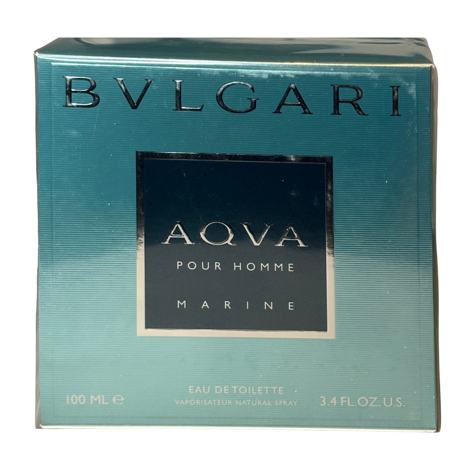 BVLGARI AQVA POUR HOMME MARINE EDT 3.4 OZ/ 100 ML FOR MEN | SEALED IN BOX