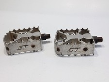 Pedales GT BMX He Man 9/16 Old Mid School Pro Speed Series HeMan plateados