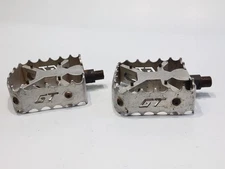GT BMX He Man Pedals 9/16 Old Mid School Pro Speed Series HeMan Silver